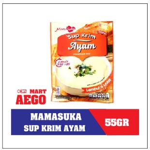 

Mamasuka sup krim ayam 55gr
