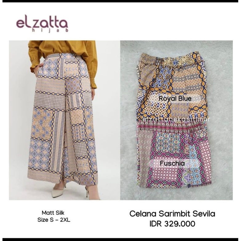 celana sarimbit sevilla elzatta