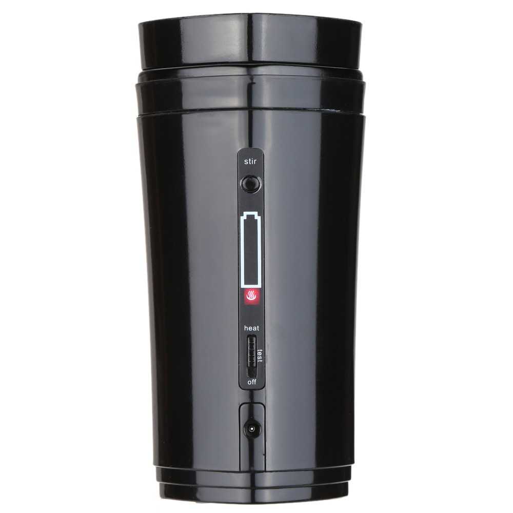 USB Rechargeable Heated Warmer Coffee Mug Cup with Automatic Stirring