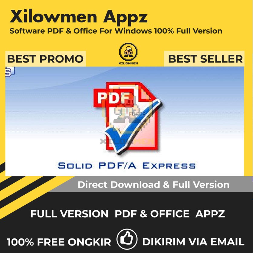 [Full Version]  Solid PDF/A Express Pro PDF Office Lifetime Win OS