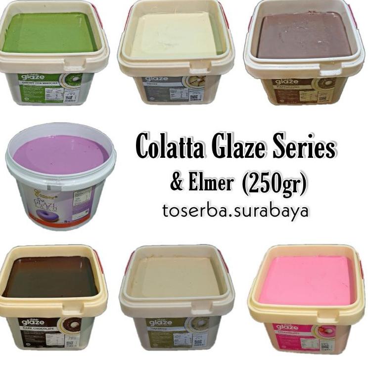 

M34 COLATTA GLAZE Donat Topping 250gr BEST PRICE & QUALITY PROMO MURAH ⇳