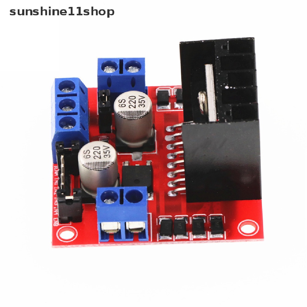 Sho L298N Motor Driver Controller Board L298 Modul Untuk Arduino Dual H Bridge DC Stepper Motor Mobil Pintar Robot N