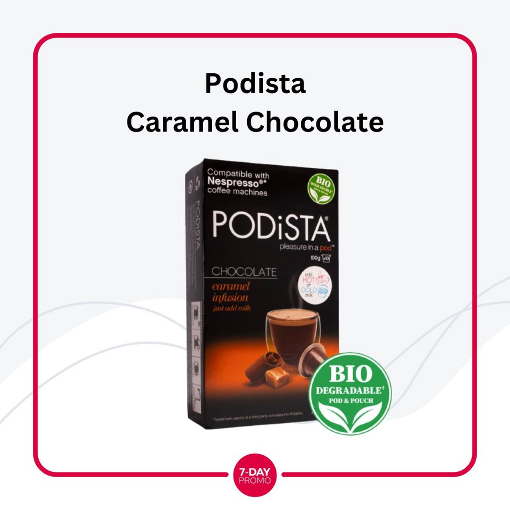 Nespresso Chocolate &amp; Coffee 10 Capsule Podista Baileys Original Podista