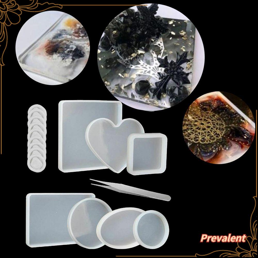 Preva Cetakan Pengecoran Resin Epoxy Handmade Liontin Akik DIY Craft Jewelry Making Mold