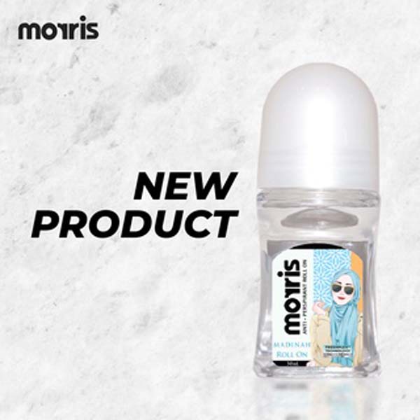 [HIJAB SERIES] [ROLL ON | 50ML] [BPOM] Morris Roll On Hijab Edition 50ml