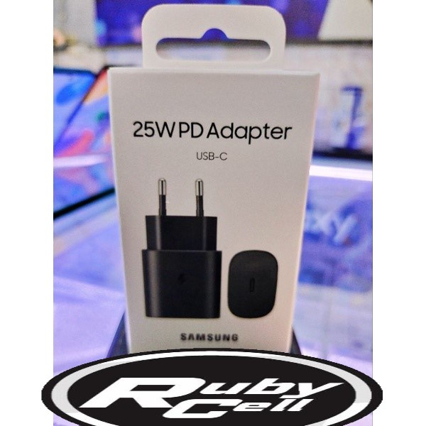 SAMSUNG TRAVEL ADAPTER 25W BLACK ORIGINAL