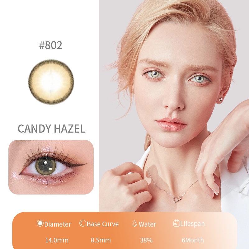 Sepasang Softlens Normal 14.2MM/FREE softlen case(KOREA)