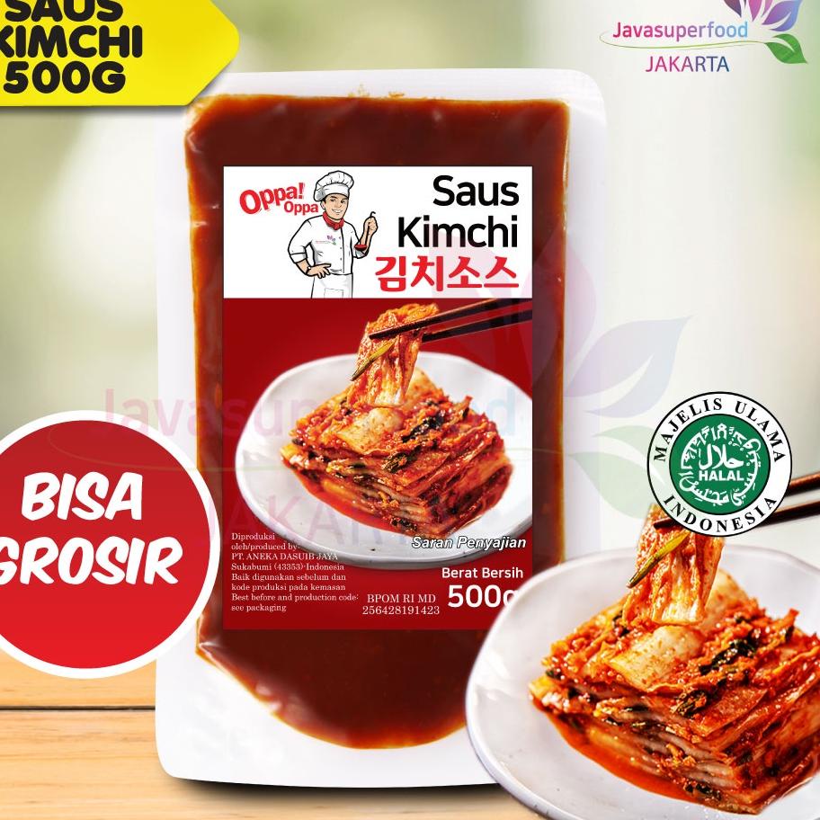 

✭ Saus Instan Saus Kimchi Korea 500g/ Sauce Kimchi Korea Saus Oppa!Oppa ☂