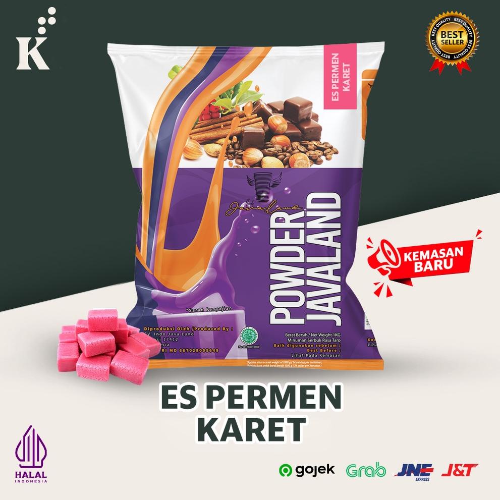 

Super flash sale Bubuk Minuman Bubble Drink rasa Es Permen Karet ORIGINAL Javaland 1kg ...,,