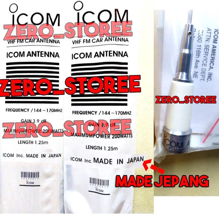 ☊ Antena Mobil VHF Icom Antena Larsen pecut Lidi Panjang antena MC-101 MC-101S Elastis MDL M285 MC10
