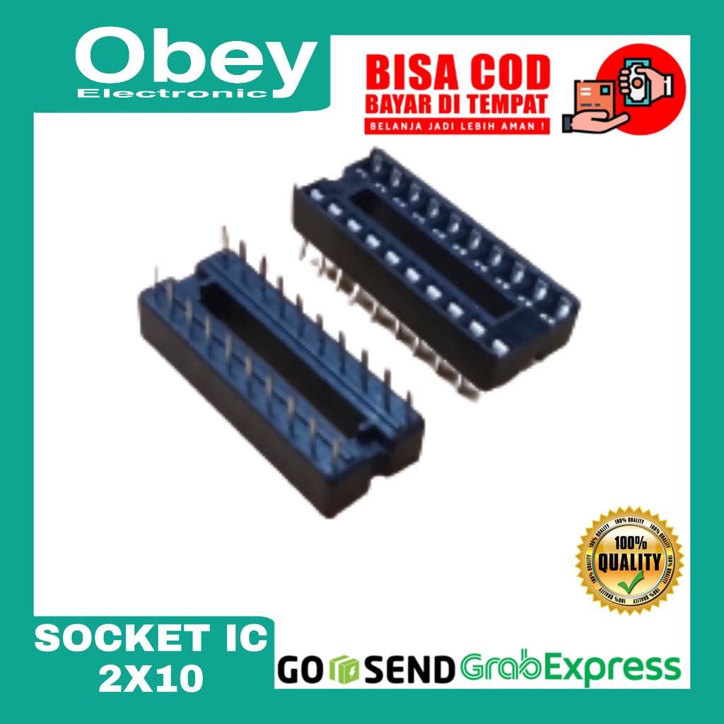 SOCKET IC 2X10 SOKET IC 20 PIN