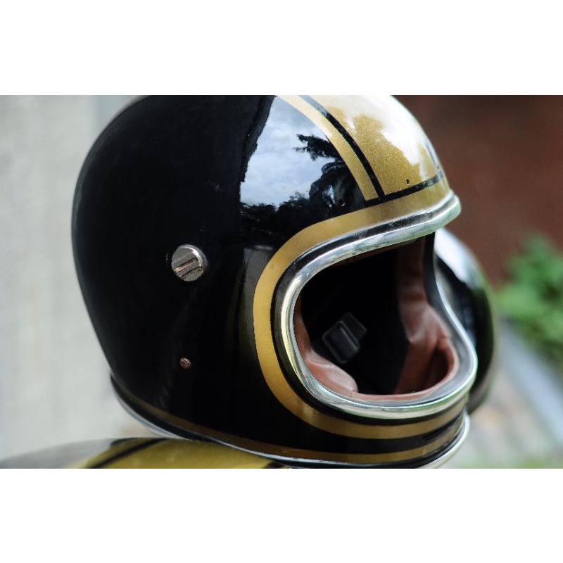 helm custom / Cakil / Bulitt / Bullit / gringgo / classic / klasik / retro