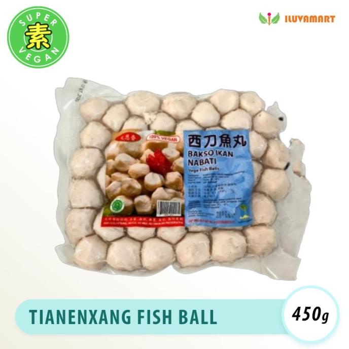 

Tian En Xiang Fish Ball 450 gr / Bakso Vege / Baso Ikan Vegan TERLARIS