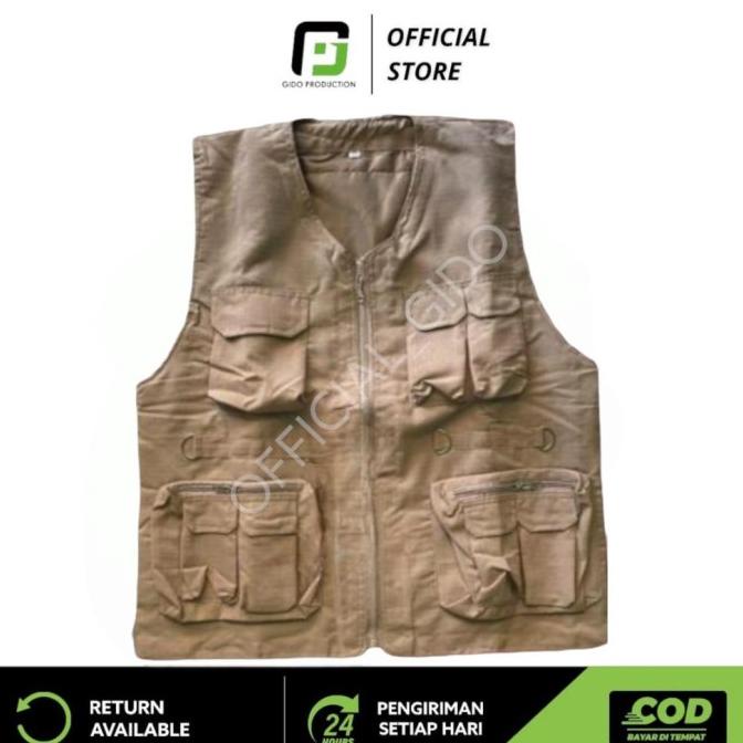 Rompi Tactical Lapangan Outdoor 511 | Rompi Caesar