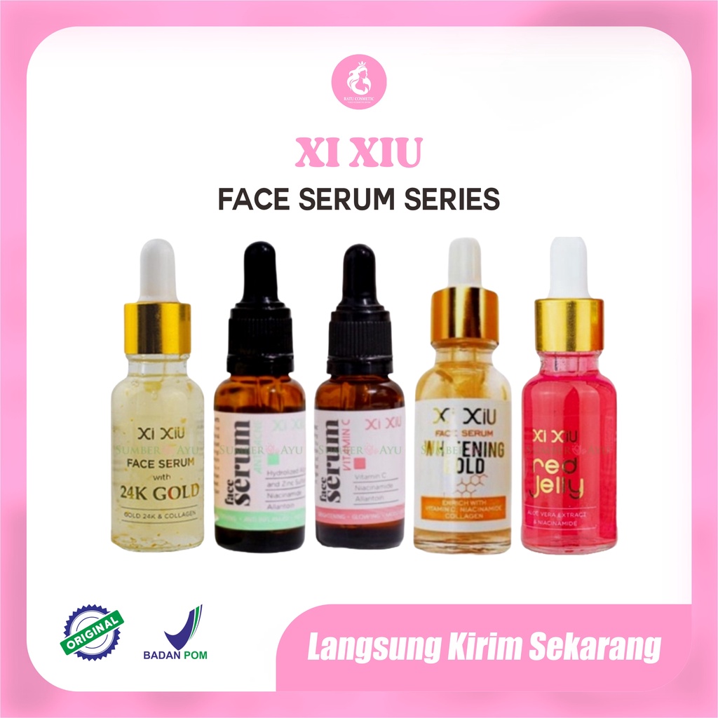 Xi XiU Face Serum Whitening Gold | XiXiu Serum Gold