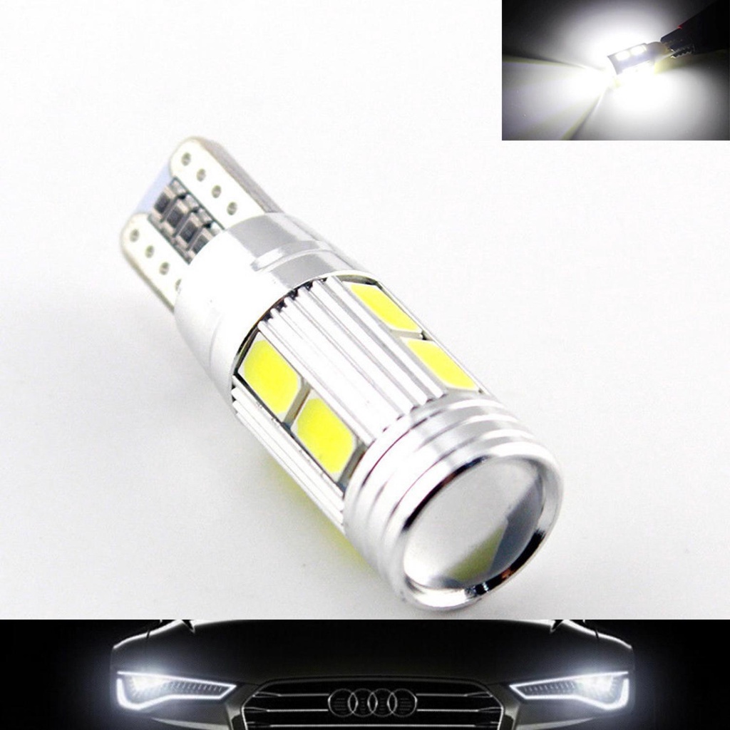 [COD] MaxGTRS Lampu Fog Light Mobil LED H3 T10 SMD 5630 2 PCS