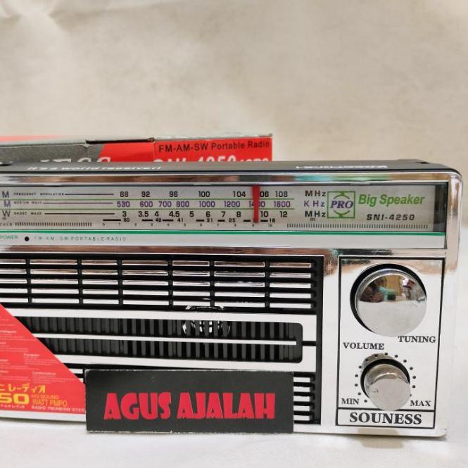 ✼ cod RADIO INTERNATIONAL JADUL 3 BAND FM - AM -SW ACDC 4250 ANTIK  radio portable internasional rad