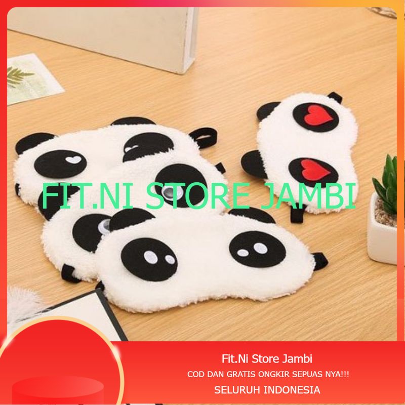 Penutup mata tidur penutup mata panda penutup mata kain