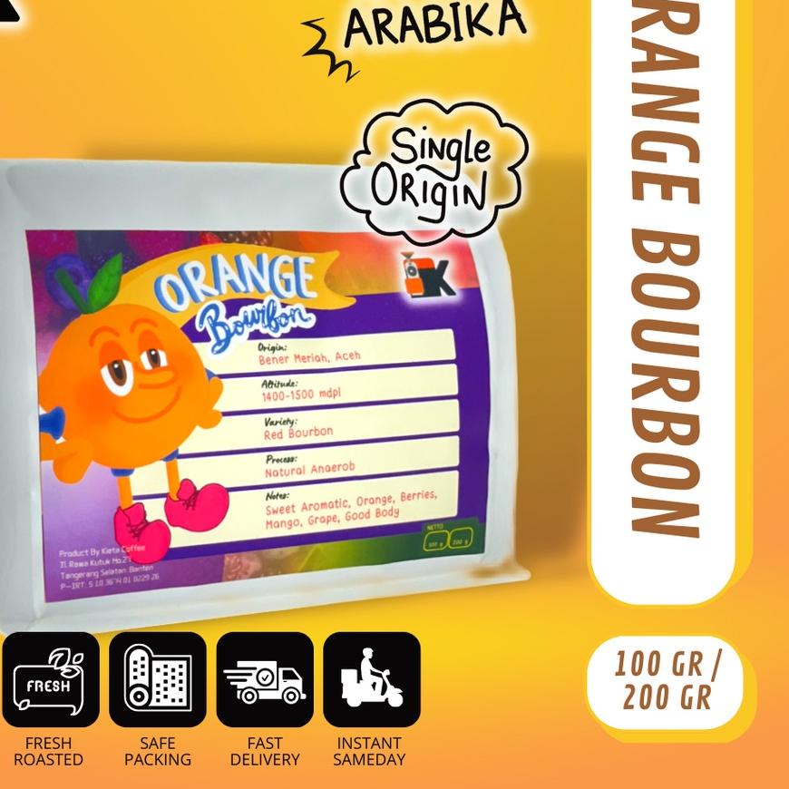 

☟ Arabika Orange Bourbon 200gr ✧