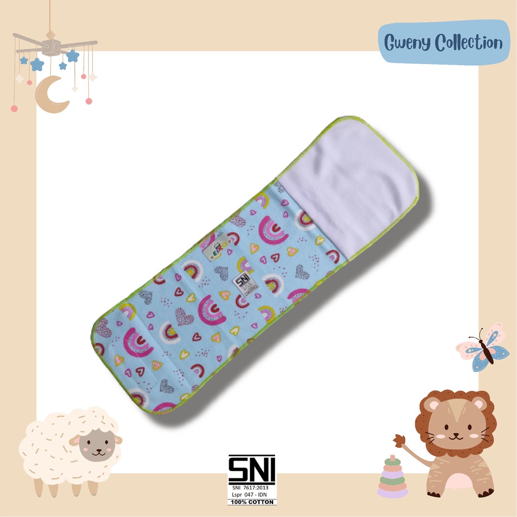 GURITA PEREKAT BAYI GURITA BABY PRINTING (GURITA INSTANT TANPA TALI) GURITA MOTIF (DK)