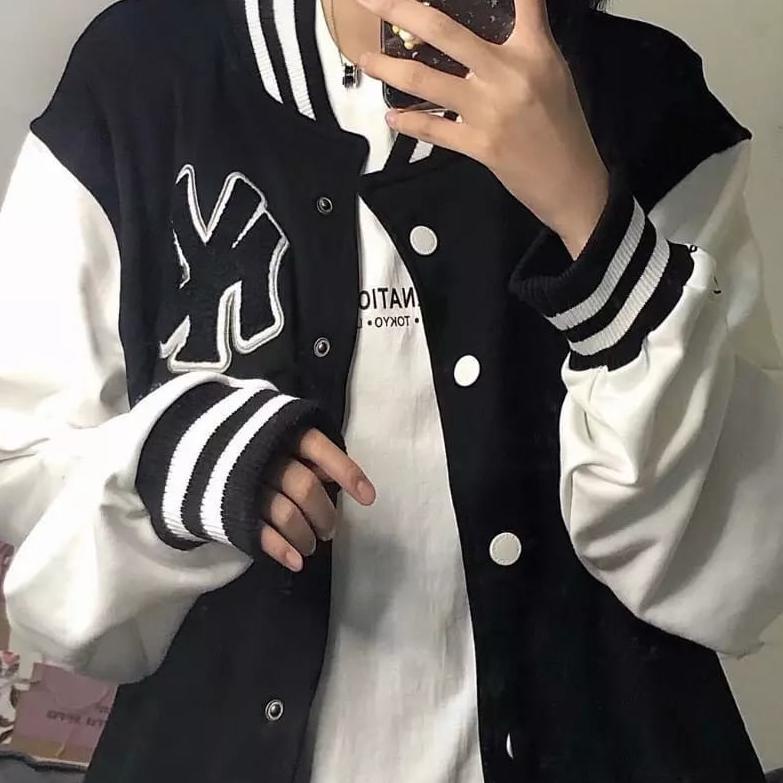 LANGSUNG ATC Jaket Baseball Varsity Oversize - Ny 1903 Baseball - Korean Jacket Sporty