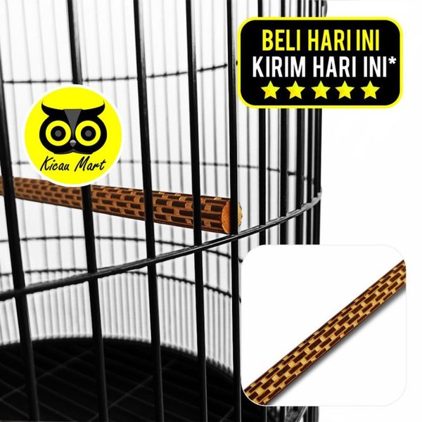 Tangkringan Sangkar Murai Tangkringan Bakar Motif Catur Tangkringan Sangkar Kandang Burung Murai Batu Kacer Poksay Jalak Pangkringan Kaki Murai