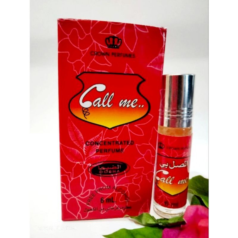 CALL ME Parfum DOBHA 6ml Minyak Wangi Roll On Non Alkohol