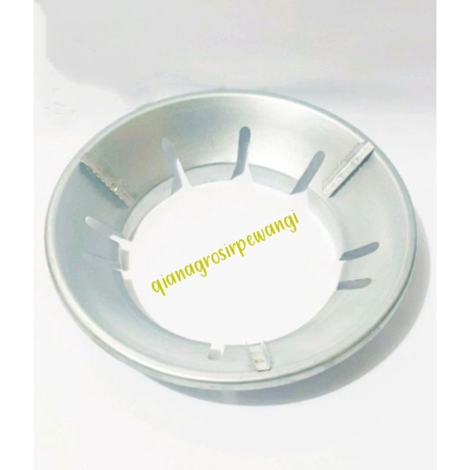 Cover Anti Angin SILVER/Pelindung Angin Kusus Tungku Kaki 4 dan 5/Jagaan Anti Angin Kompor Gas