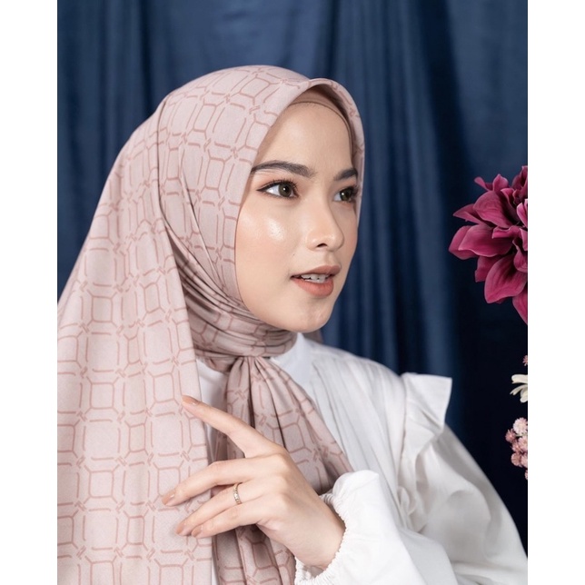 Monogram Scarf Local ID BLush