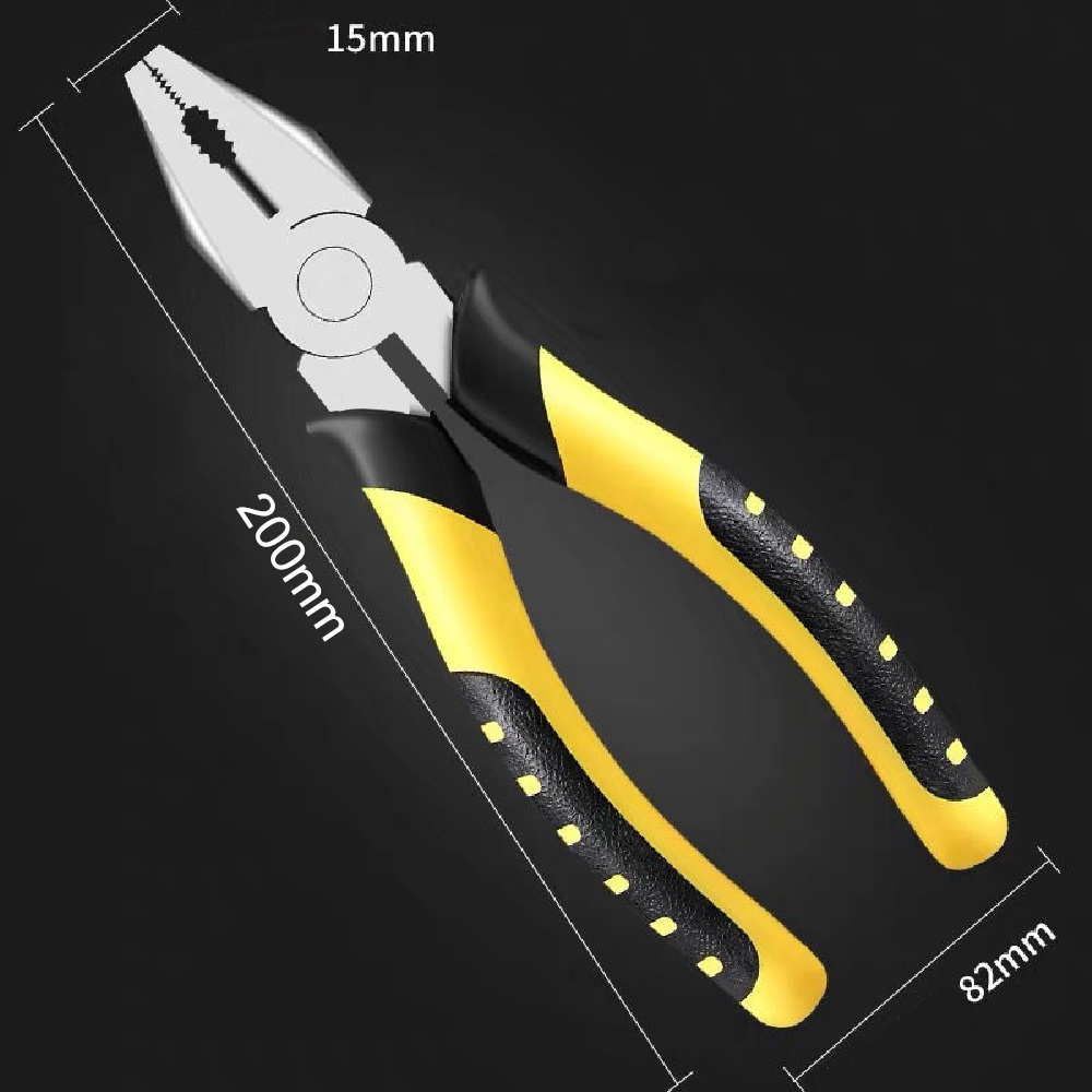 COOFARI Tang Kombinasi 8 Inch 200 mm Multifungsi Kuat Anti Karat - 6540