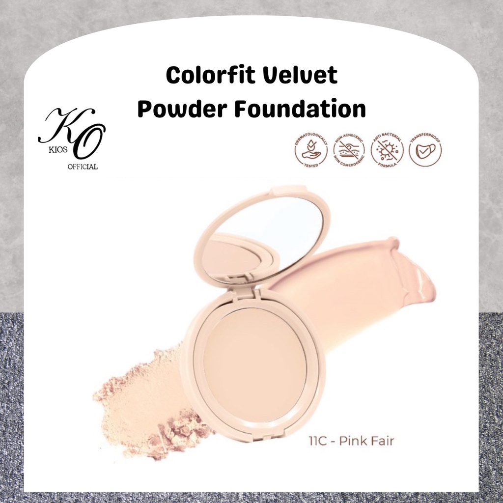 Wardah Colorfit Velvet Powder Foundation