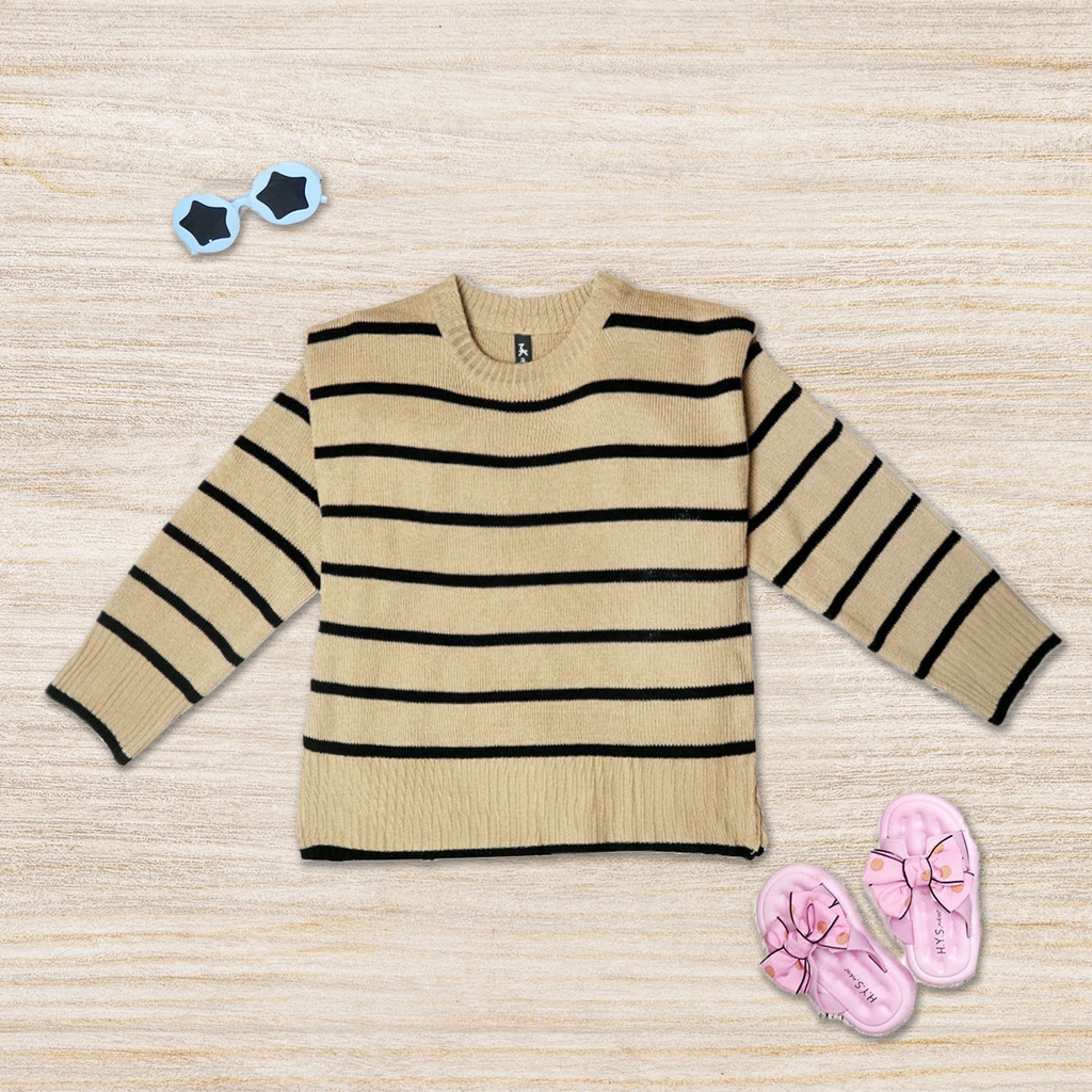 KALILA - MILEA Sweater Rajut PREMIUM Anak Perempuan dan Laki Laki | Pakaian Rajut Anak Usia 2 - 7Thn