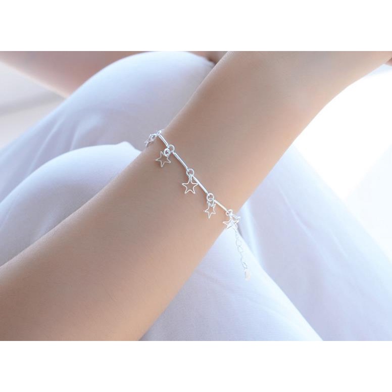 Gelang Tangan Silver Untuk Wanita | Gelang Liontin Hati | Gelang Untuk Wanita | Aksesoris Rambut | Sendok Garpu Bahan Stainless Steel