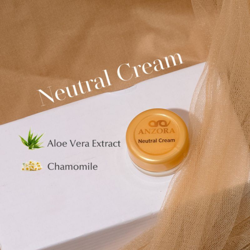 anzora neutral cream - anzora netral cream - anzora cream neutral - anzora cream netral - anzora skincare - anzora original - cream anti iritasi - cream iritasi - cooling gel cream - cream untuk menetralkan