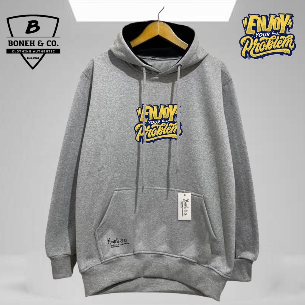 Hoodie Pria Jumper Authentic Distro Kekinian Warna Abu Misti Abu Muda Sweater Hoodie Casual Aesthetic M L XL XXL 2XL Katun Flece Tebal Lembut Model Terbaru 2023 Bisa Cod