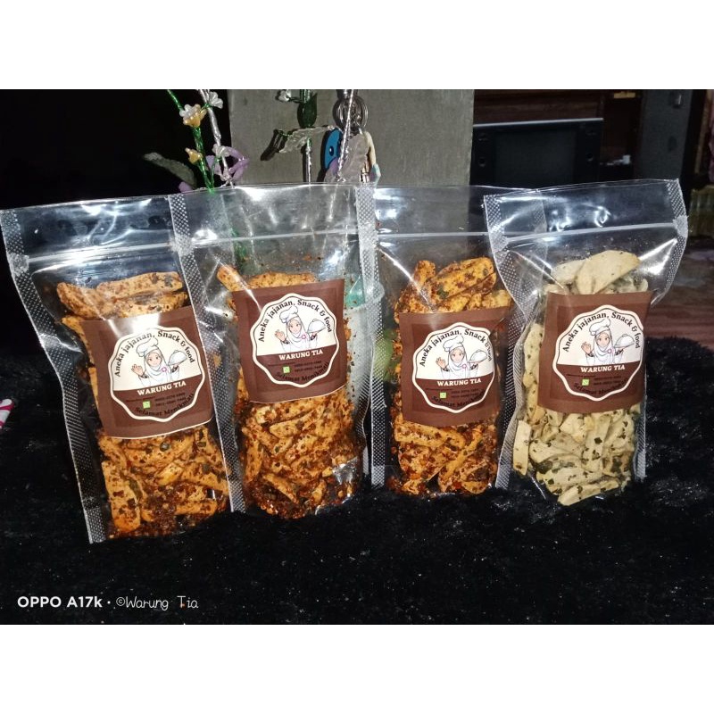 BASRENG PEDAS & ORIGINAL DAUN JERUK 100 GRAM