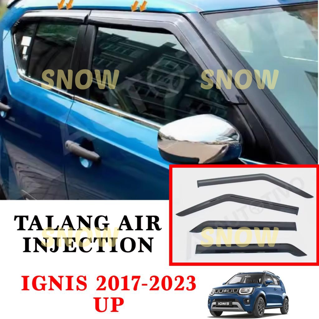 Talang Air Suzuki Ignis 2017 2022 2023 Side Visor Injection