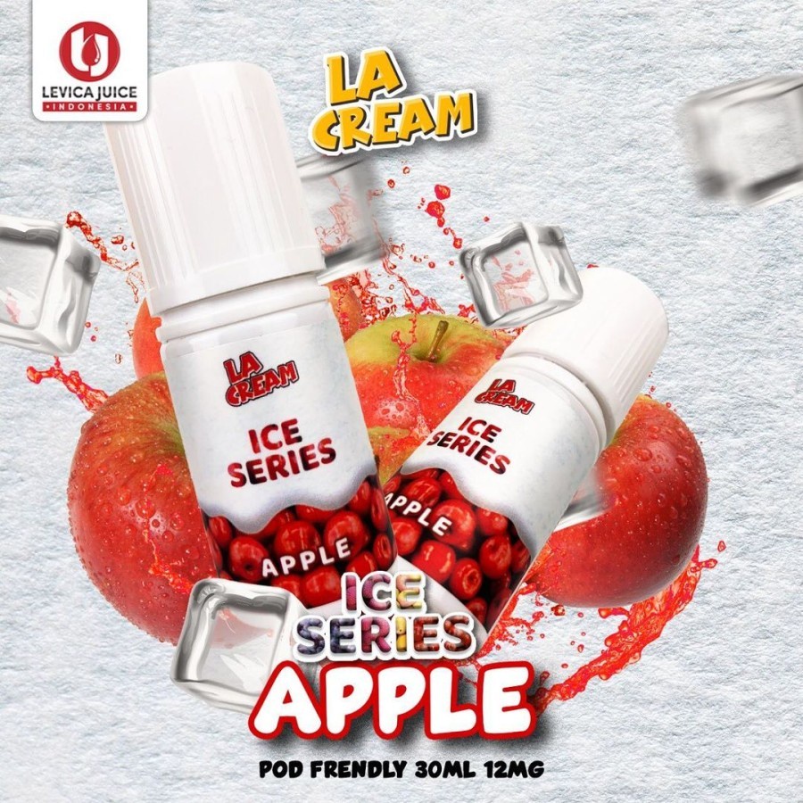 PODS FRIENDLY LA CREAM ICE APPLE BY LEVICA JUICE 12MG 30ML