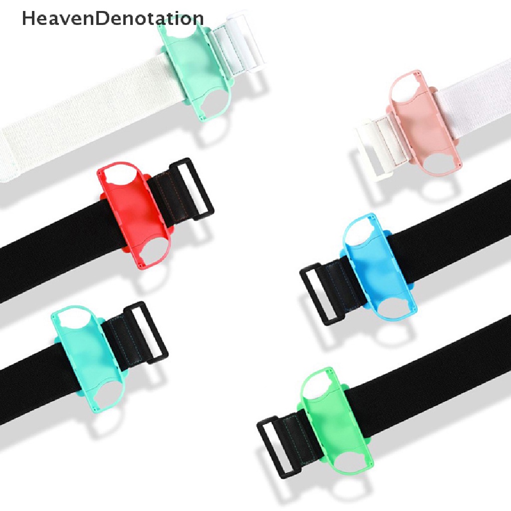 [HeavenDenotation] 2pcs Kontrol Gerak Aksesoris Game Ban Lengan Adjustable Elastis Gelang Saklar Menari Gelang NS Joypad Gelang Untuk Switch HDV