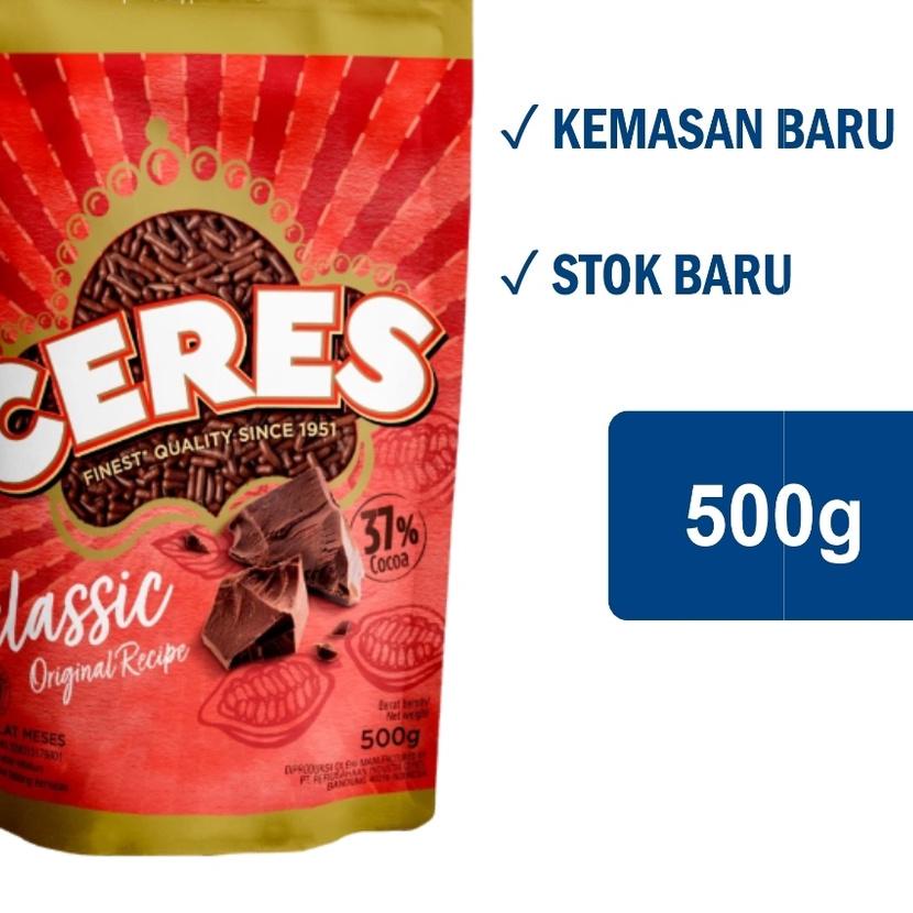 

❊ Ceres Classic Ziplock 500g Coklat Meses Ceres Meises Ceres ✬