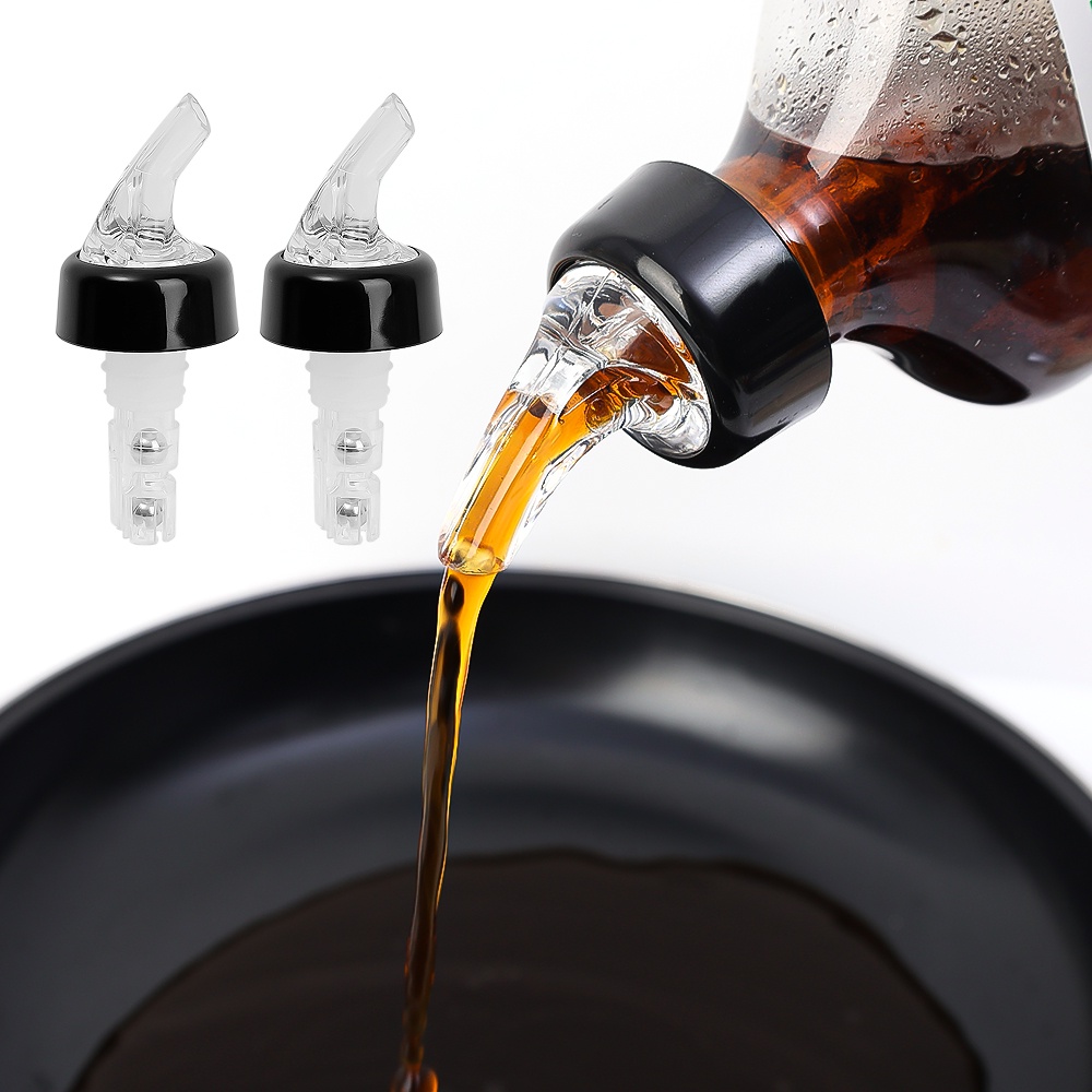 15/30/45ml Penuang Anggur Kuantitatif Mengukur Botol Minyak Nipple Bar Aksesoris Dapur Oil Ejector Spout Alkohol Botol Plastik Stopper Cairan Dispenser Cocktail Tools