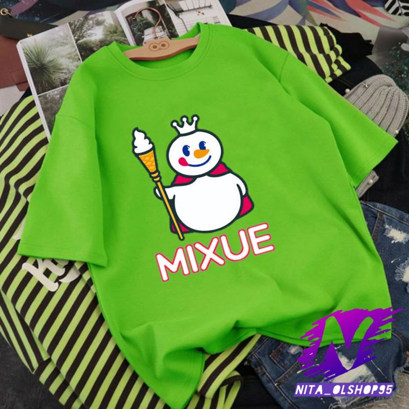 kaos anak baju anak mixue