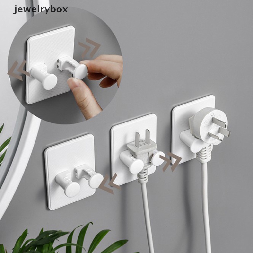 [jewelrybox] Cukur Razor Holder Shower Wall Razor Holder Rak Penyimpanan Self Adhesive Adjustable Hooks Tahan Air Tempat Alat Cukur Untuk Kamar Mandi Dapur Butik