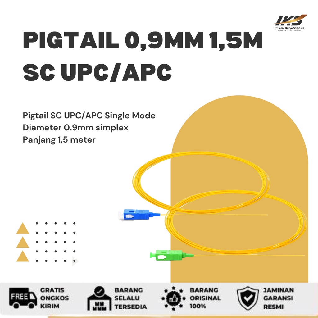 Pigtail 0.9mm SC UPC /APC