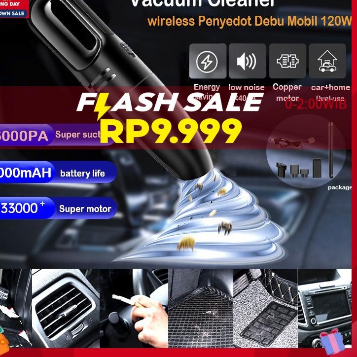 ➹ Vacuum Cleaner Alat Penyedot Debu Mobil Listrik Penyedot Debu Portabel  Penyedot debu mobil ♢