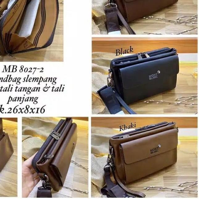 ۞ Tas Selempang Mont*Blanc 8027 Import ➻