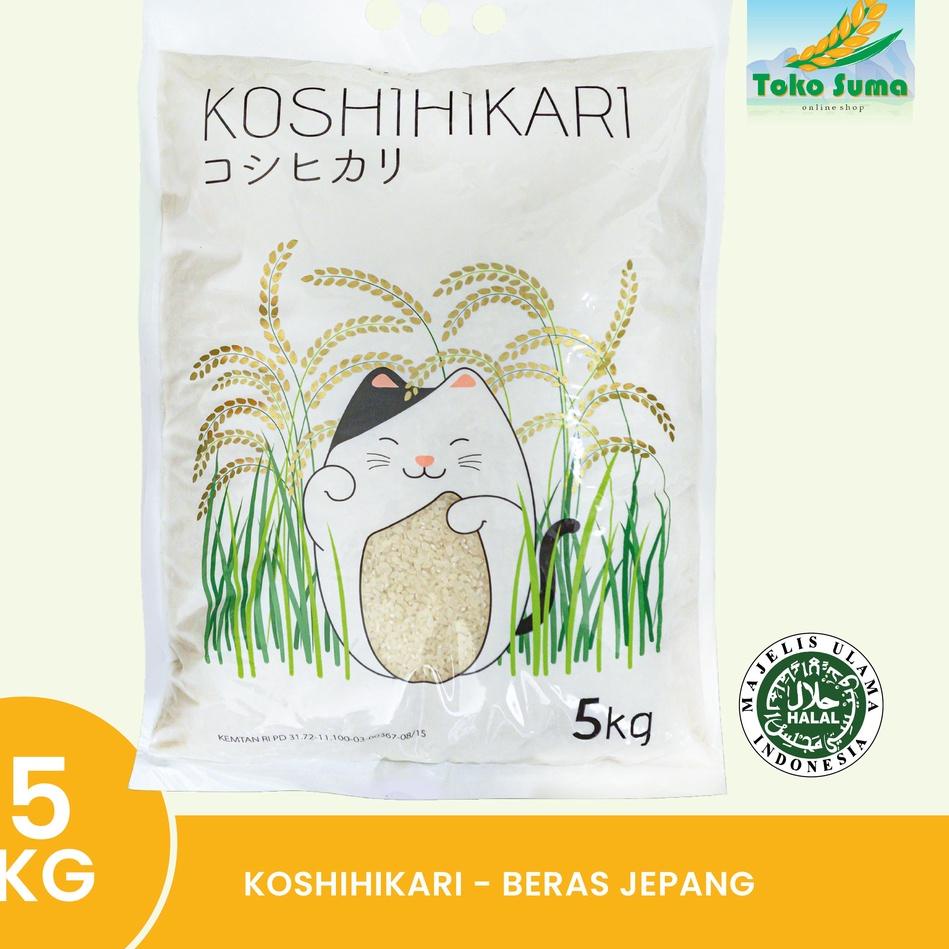 

☑ Koshihikari Beras Jepang 5KG ▲