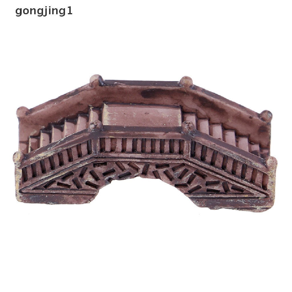 GGG 1PC Mini Bridge Home Ornaments Figurines DIY Aquarium / Dollhouse Decoration ID