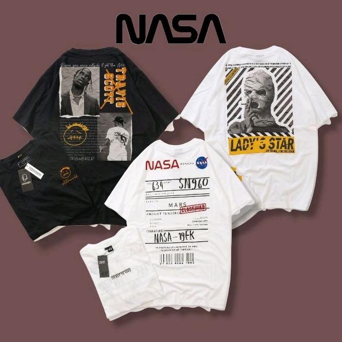 MURAH BANGET KAOS NASA ORIGINAL FULL TAG | KAOS OVERSIZE | KAOS PRIA | KAOS DISTRO | BAJU | KAOS | K