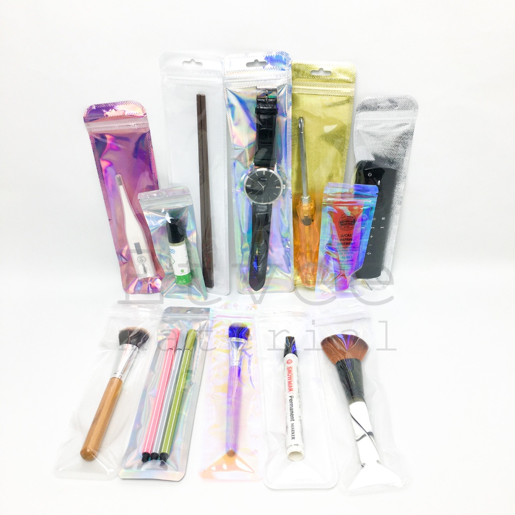 

plastik ziplock panjang 6,5x24cm hologram